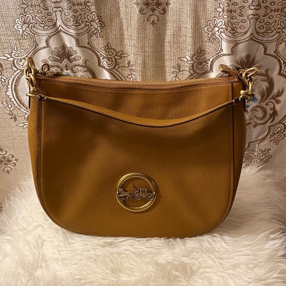 BNWT Coach shoulder bag (brown) - Picture 1 of 4